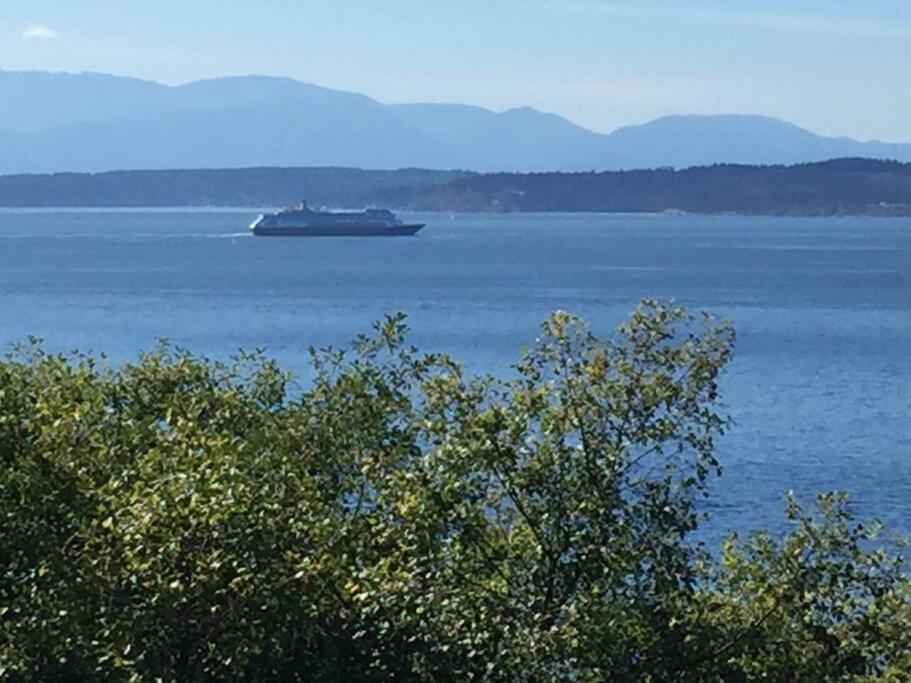 1-Bedroom Seaview Guesthouse On Seattle Luxury Estate With Views Of Olympic Mountains المظهر الخارجي الصورة