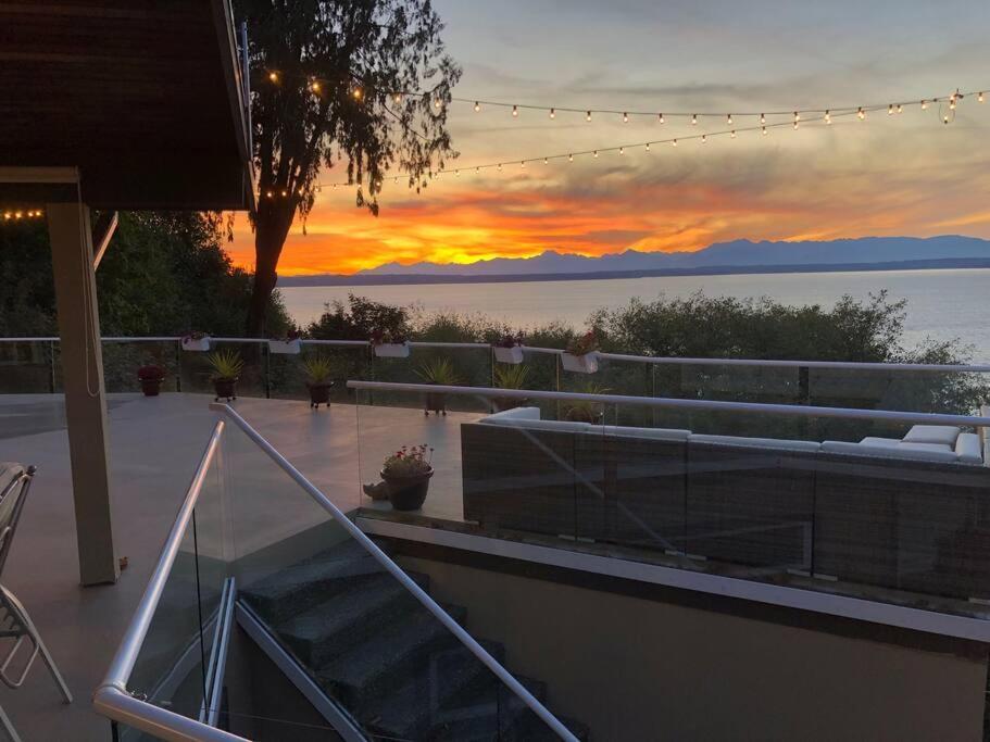 1-Bedroom Seaview Guesthouse On Seattle Luxury Estate With Views Of Olympic Mountains المظهر الخارجي الصورة